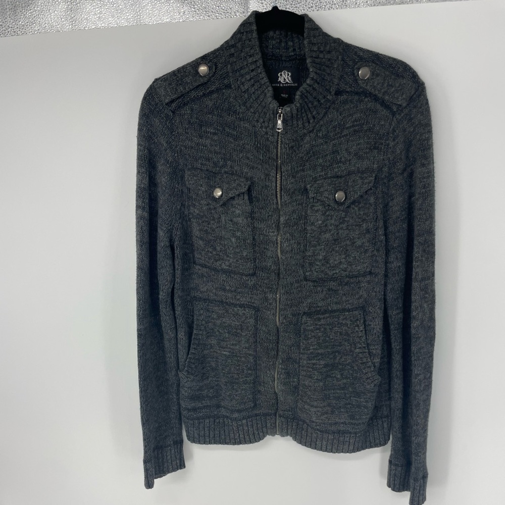 Rock & Republic Gray Sweater Size S